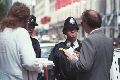 Two cops and Dave+Jens