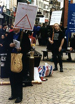 Protesters everywhere