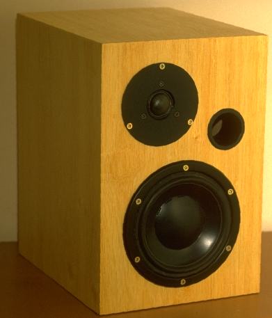 Finished speaker; JPG 18kB